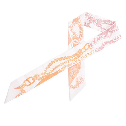 Hermes Scarf Twilly Scarves Gray