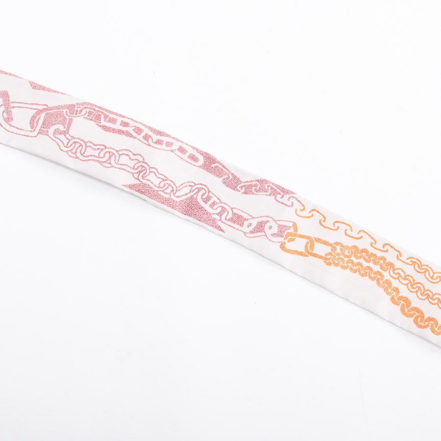 Hermes Scarf Twilly Scarves Gray — view 2