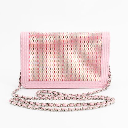 Chanel Chain Wallet Boy Shoulder — view 3