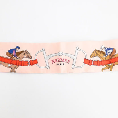 Hermes Scarf Twilly Scarves Pink — view 3