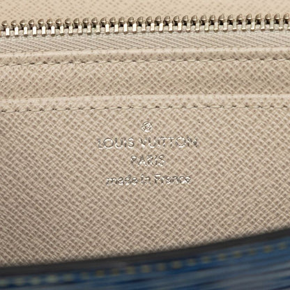 Louis Vuitton Epi Denim Portefeuille Twist Wallet Blue Leather — view 5