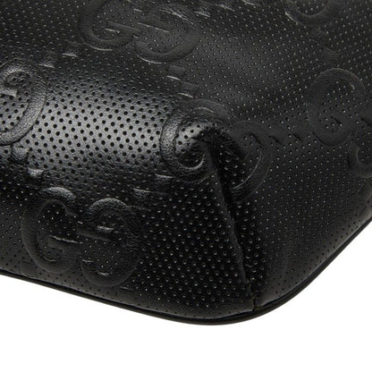 Gucci GG Embossed Belt Bag Black Leather — view 4