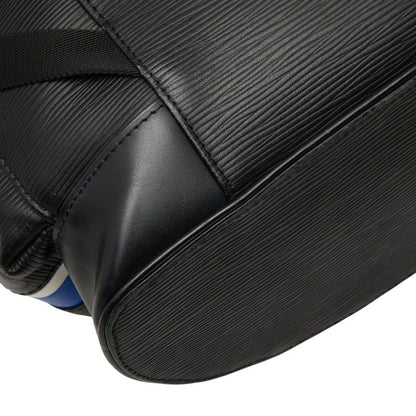 Louis Vuitton Epi Damier Graphite Christopher PM Backpack Black Blue Leather — view 7