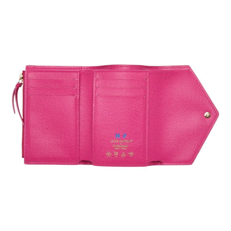 Louis Vuitton LV Takashi Murakami Monogram Multicolor Portefeuille Victorine — view 6
