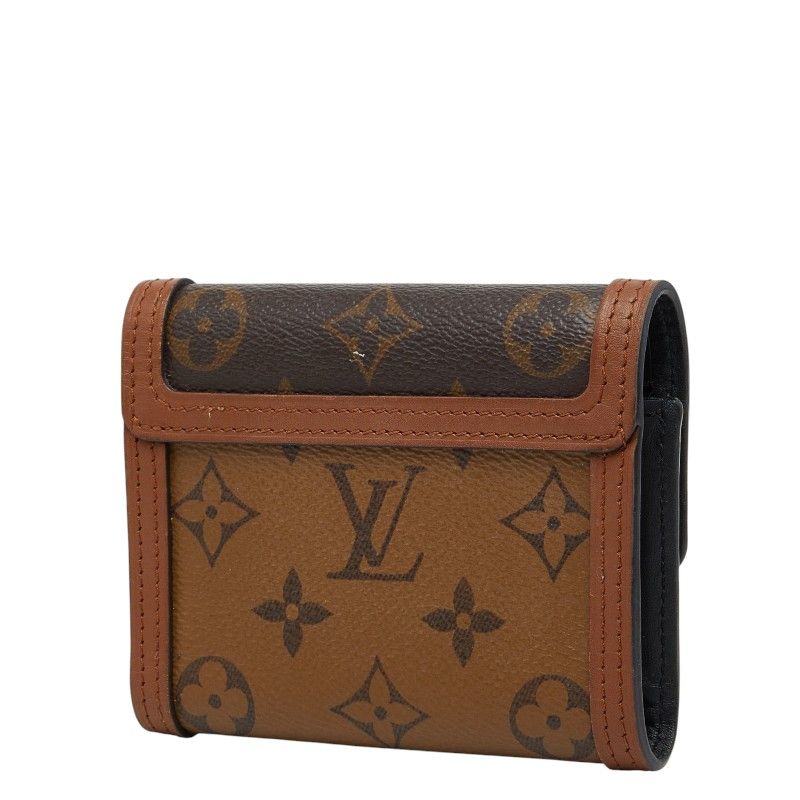 Louis Vuitton Monogram Reverse Portefeuille Dauphine Compact Trifold Wallet — view 2