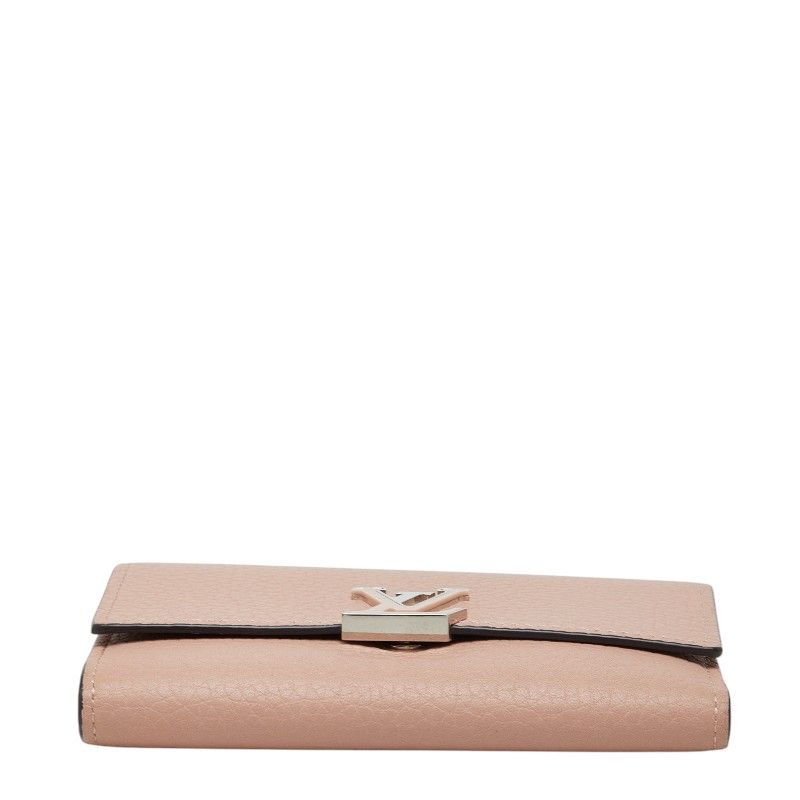 Louis Vuitton Portefeuille Capucines Compact Trifold Wallet Magnolia Pink — view 3