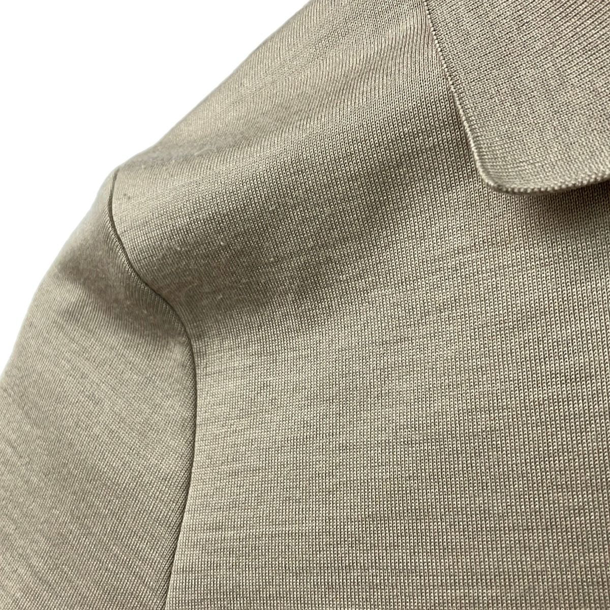 Hermes Short Sleeve Polo Clou de Selle DI Beige — view 7