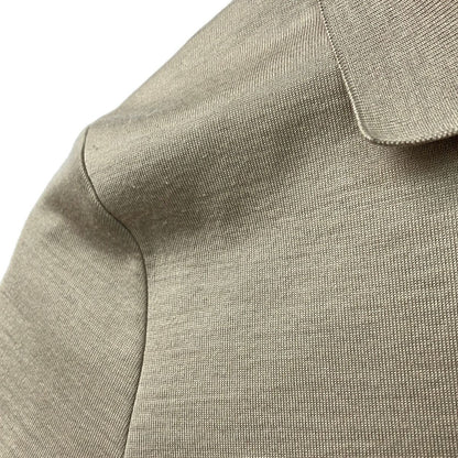 Hermes Short Sleeve Polo Clou de Selle DI Beige — view 7
