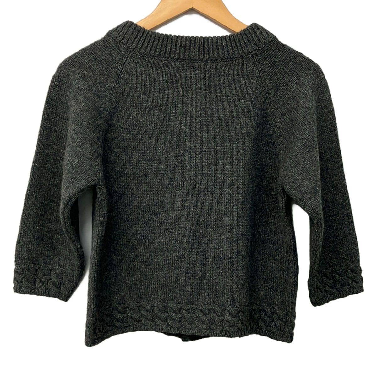 Prada Cardigan 36 S Dark Gray Long Sleeve — view 2