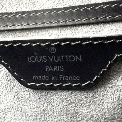 Louis Vuitton Saint Jacques Epi Noir Leather Black Handbag Gold — view 4