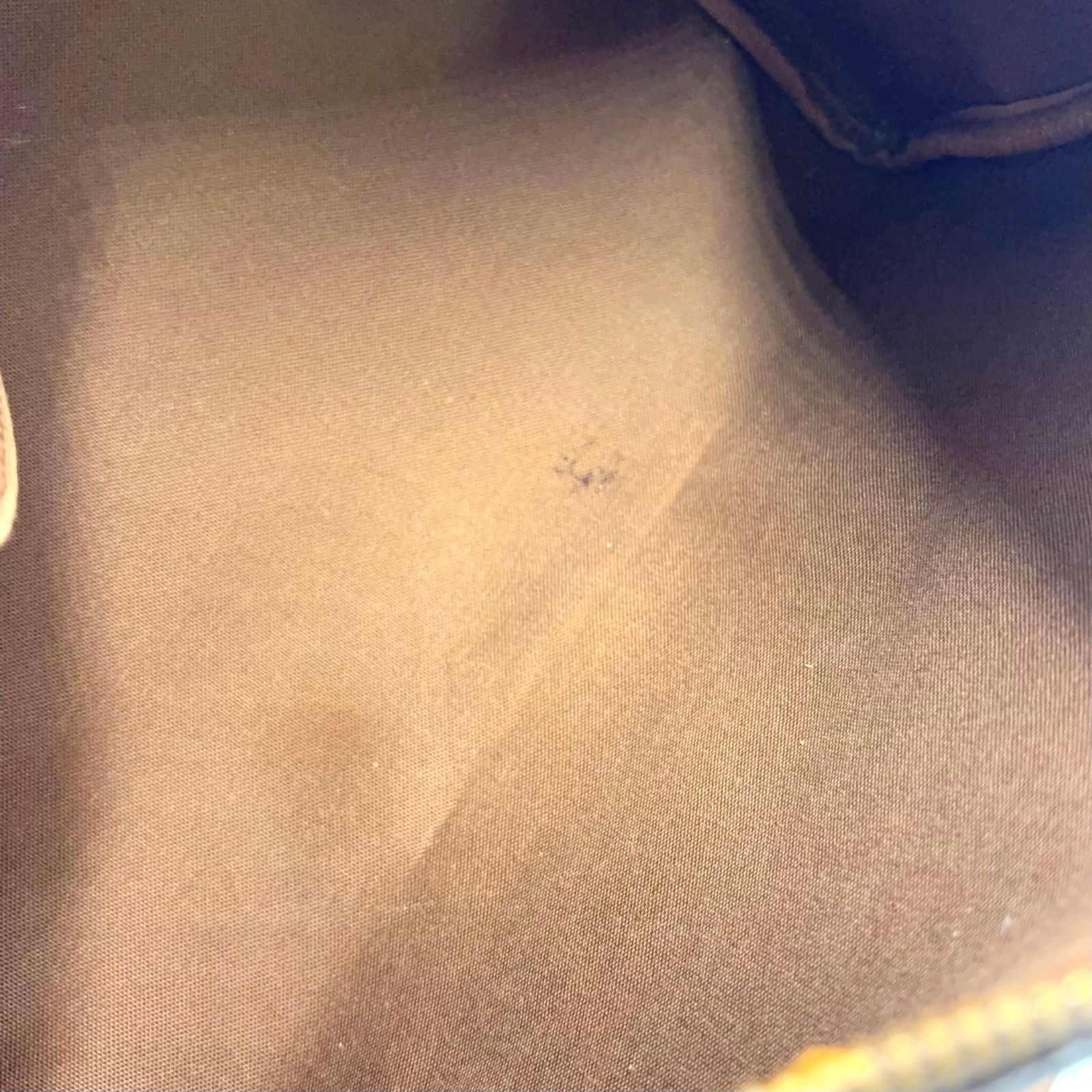Louis Vuitton Speedy 30 Monogram Leather Brown Handbag Gold — view 5