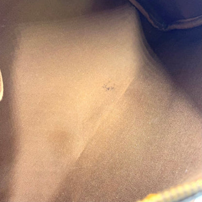 Louis Vuitton Speedy 30 Monogram Leather Brown Handbag Gold — view 5
