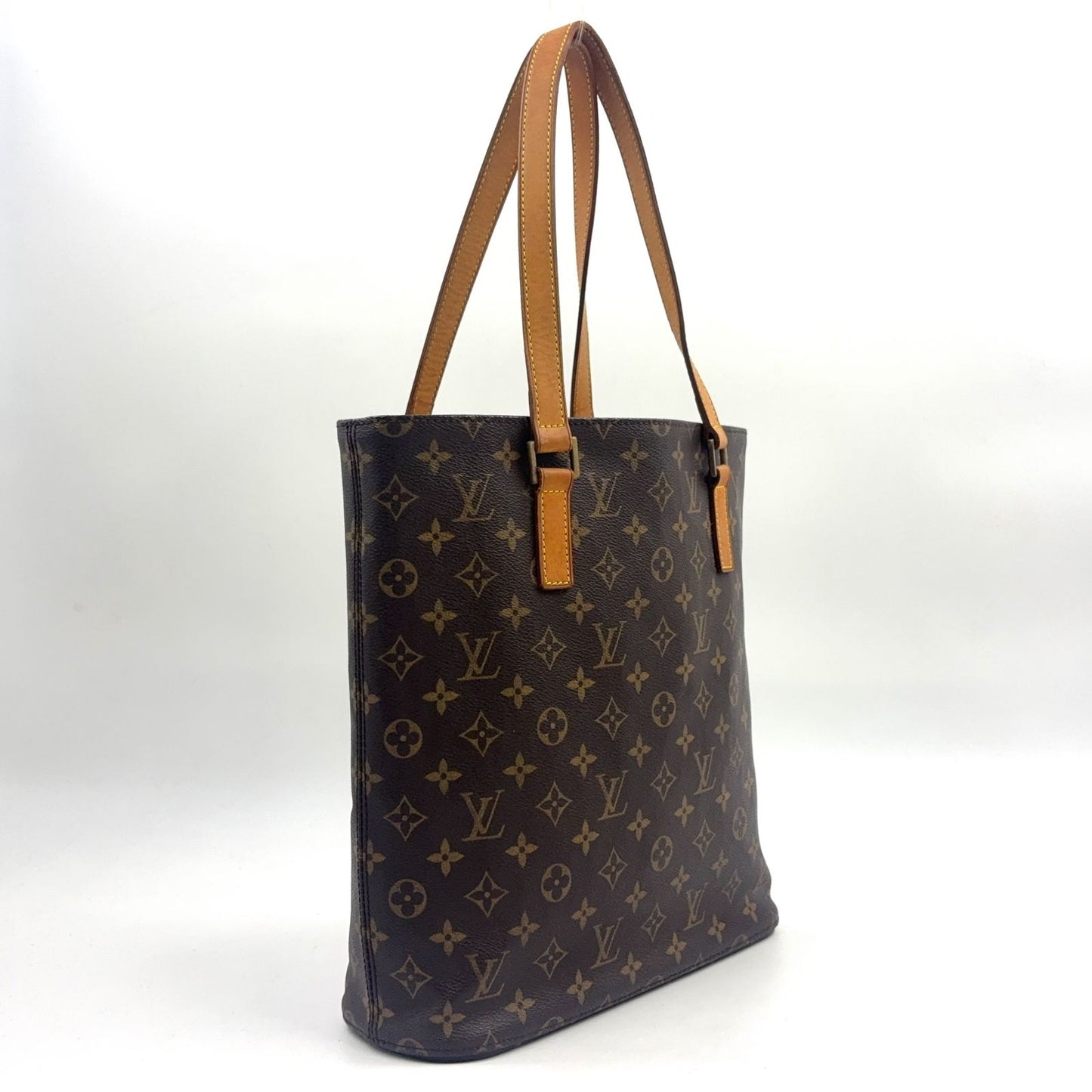 Louis Vuitton Vavin GM Monogram Leather Brown Tote Gold — view 2