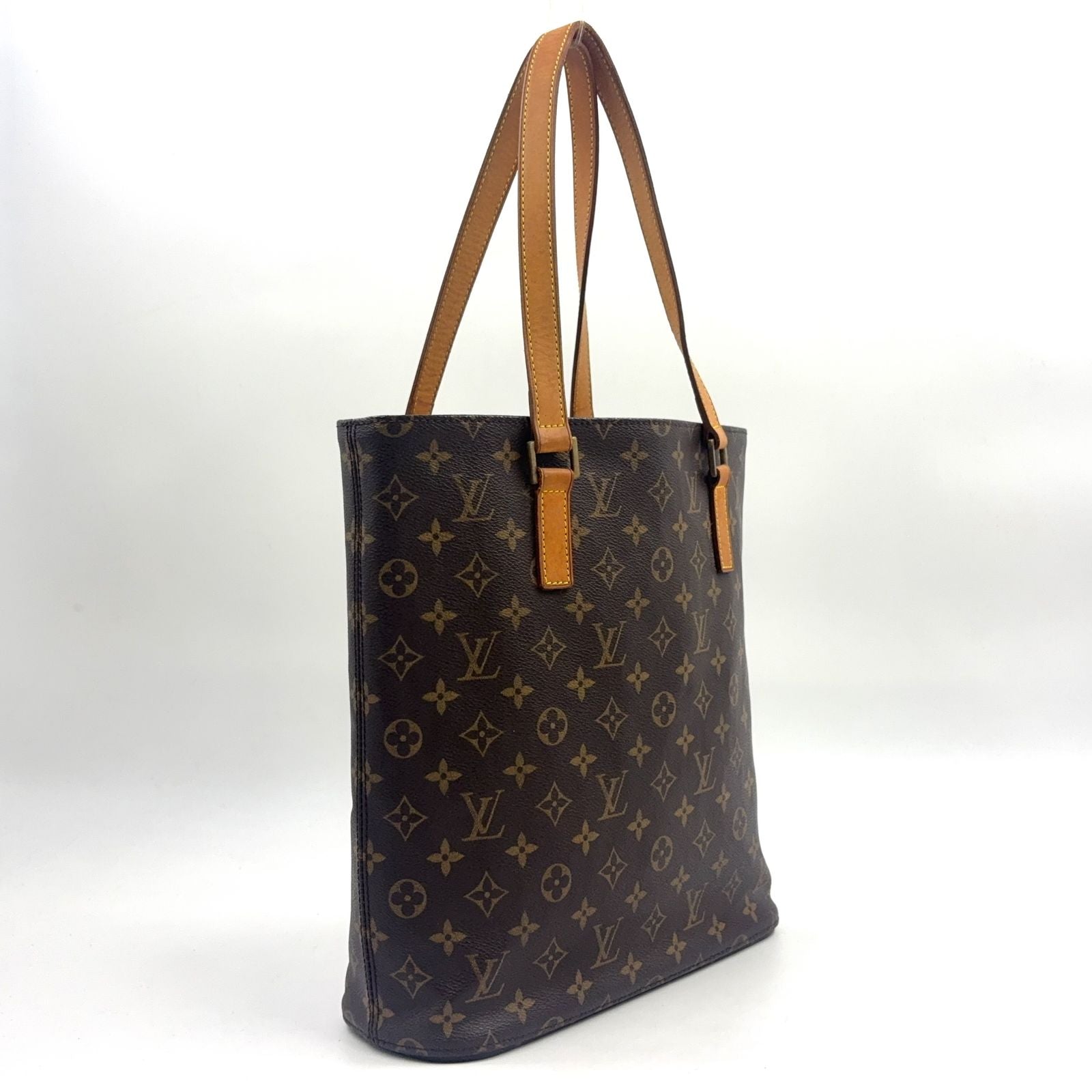 Louis Vuitton Vavin GM Monogram Leather Brown Tote Gold — view 2