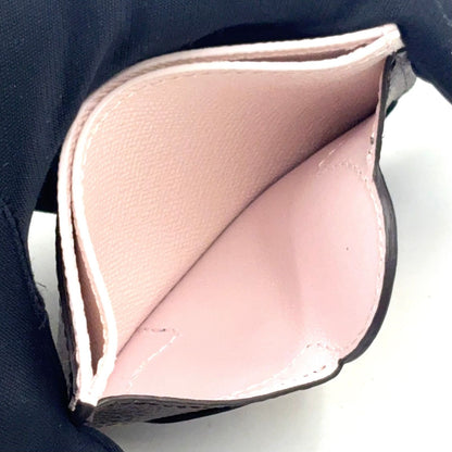 Louis Vuitton Card Holder Vivienne Monogram Correspondence Leather Pink Beige — view 5