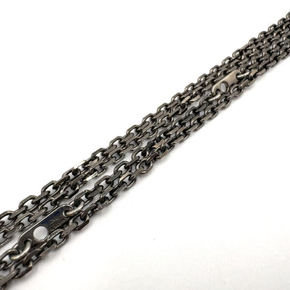 Louis Vuitton Padlock Metal Yellow Gold Black Necklace — view 8