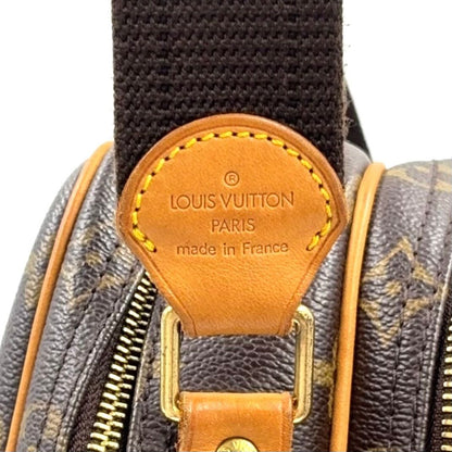 Louis Vuitton PM Monogram Leather Brown Shoulder Bag Gold — view 5