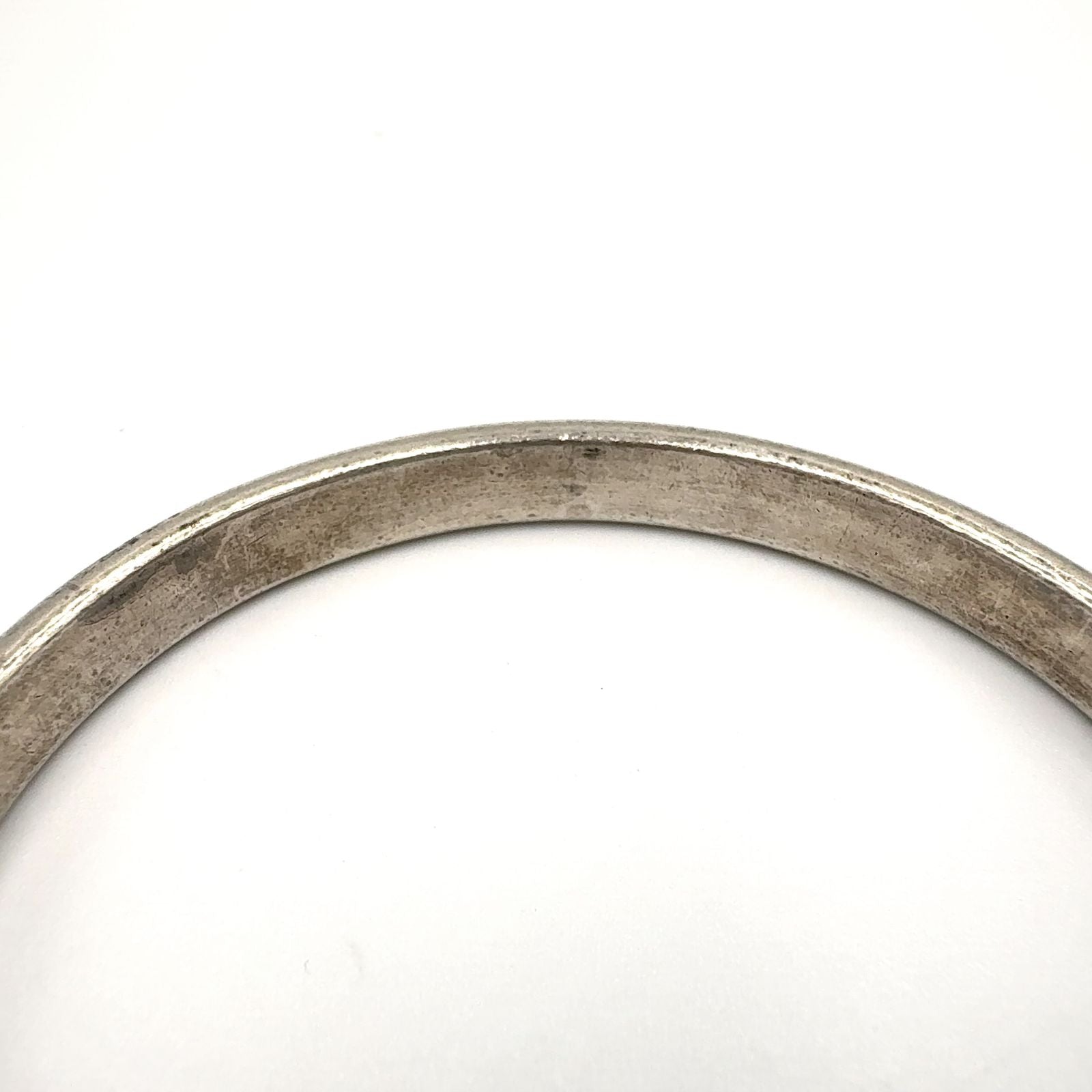 Tiffany & Co 1837 Narrow Silver Bangle Bracelet — view 5