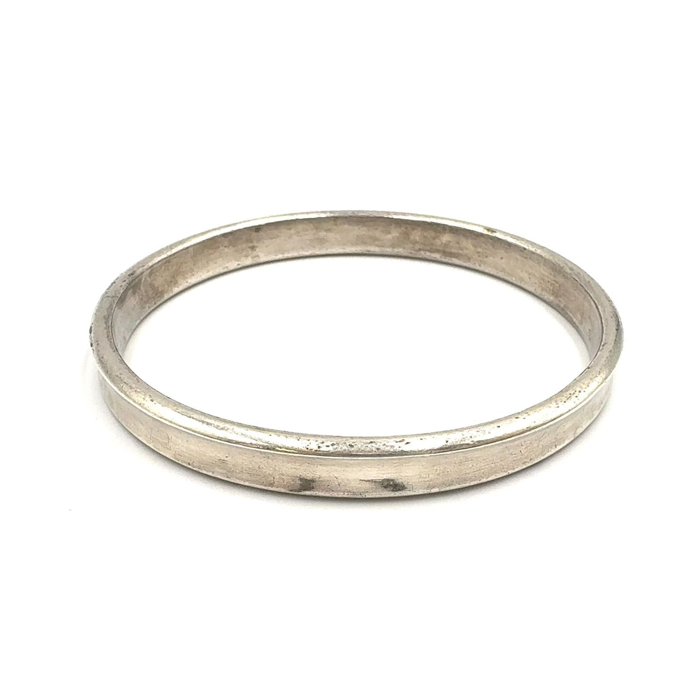 Tiffany & Co 1837 Narrow Silver Bangle Bracelet — view 8