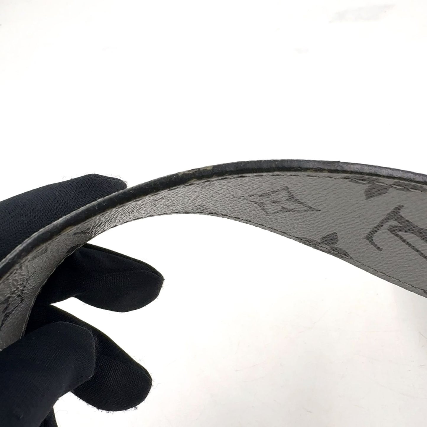 Louis Vuitton PM Monogram Gray Silver Shoulder — view 7
