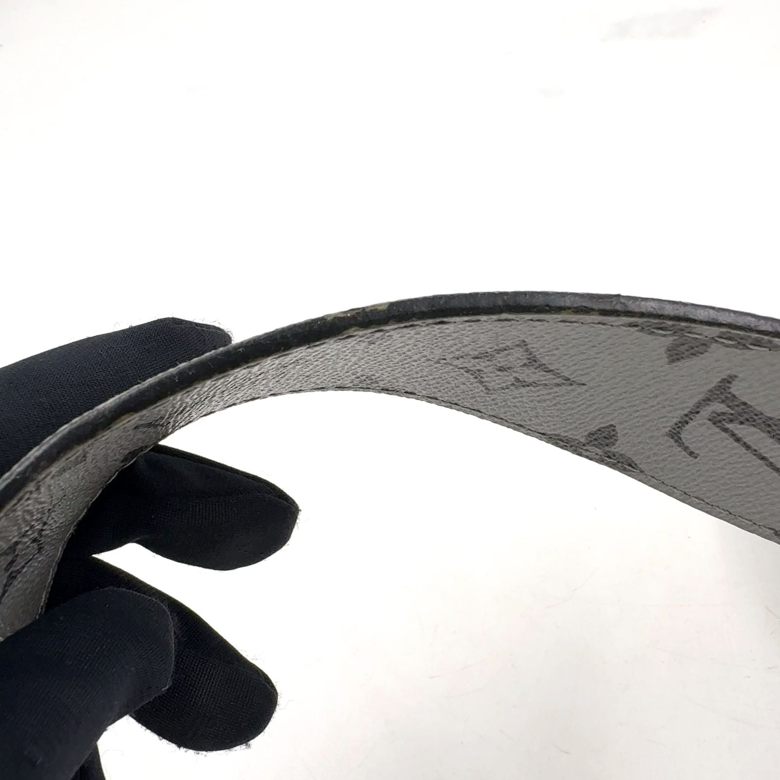 Louis Vuitton PM Monogram Gray Silver Shoulder — view 7