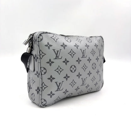 Louis Vuitton PM Monogram Gray Silver Shoulder — view 2