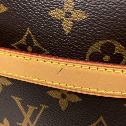 Louis Vuitton Reporter PM Shoulder Bag Monogram Brown — view 4
