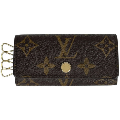 Louis Vuitton Multicles 4 Key Case Monogram Brown Key Holder