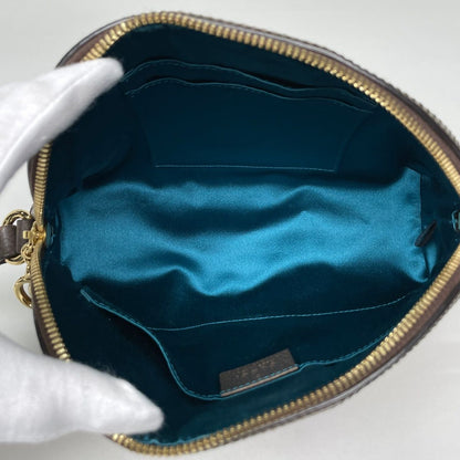 Gucci Shoulder Bag Ophidia GG Double Supreme Brown — view 6