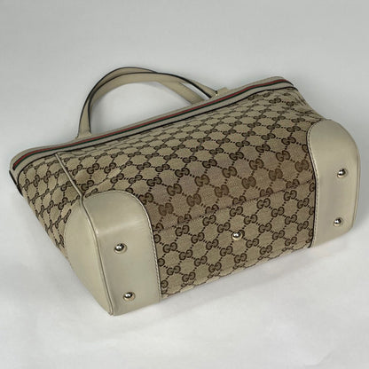 Gucci Tote GG Sherry Line Canvas Beige — view 2