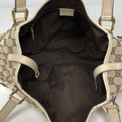 Gucci Tote GG Abbey Canvas Beige — view 7
