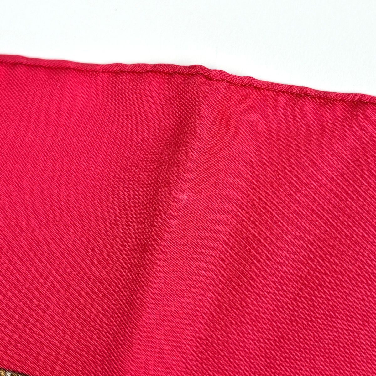 Hermes Carre 90 Grands Fonds Scarf Silk Pink — view 3