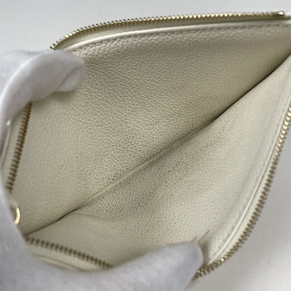 Louis Vuitton Pochette Chain Wallet Monogram Empreinte keywhite Blue Shoulder — view 8