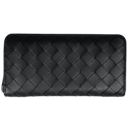 Bottega Veneta Intrecciato Wallet Calf Black