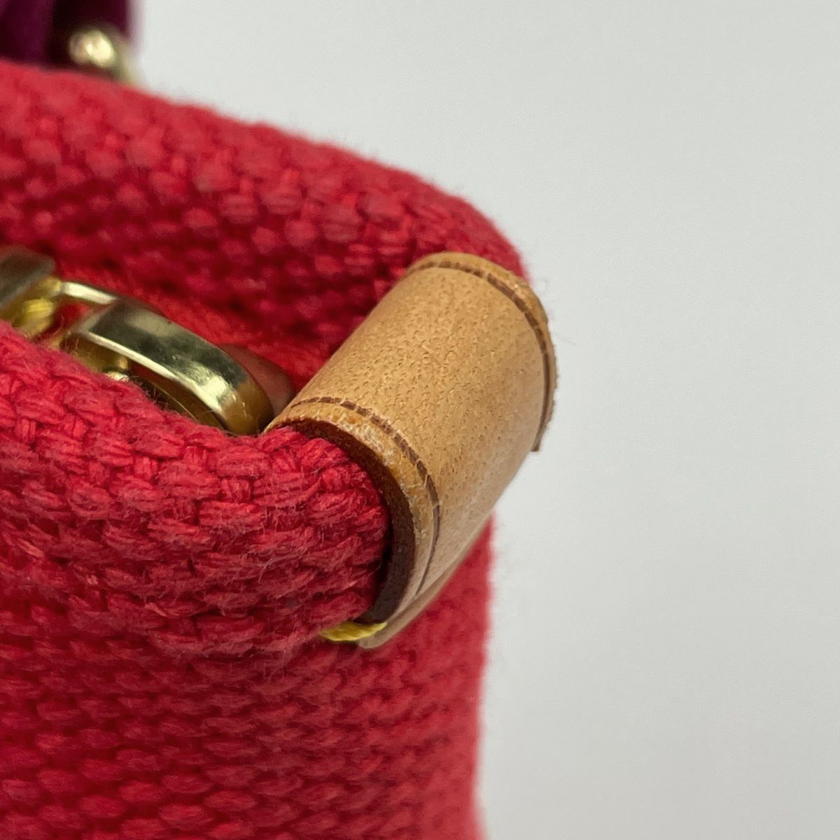 Louis Vuitton Hippopotamus PM Handbag Rouge — view 4