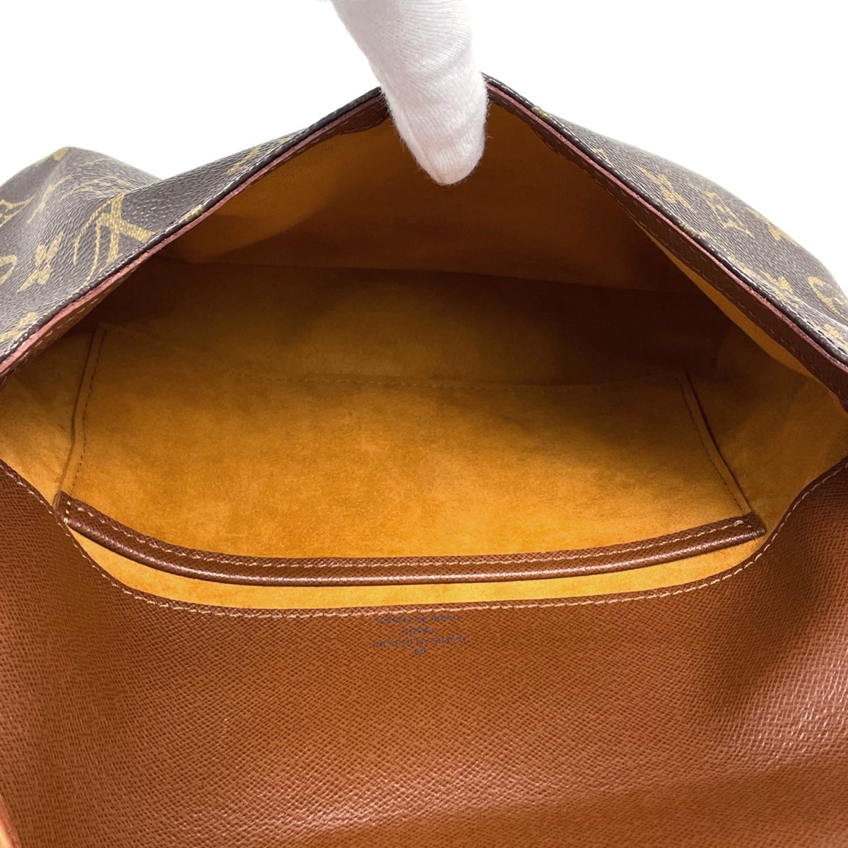 Louis Vuitton Musette Tango Shoulder Bag Monogram Brown — view 8