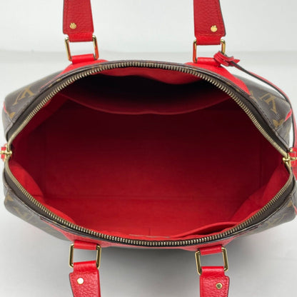 Louis Vuitton Handbag 2-Way Monogram Brown Coquelicot — view 8