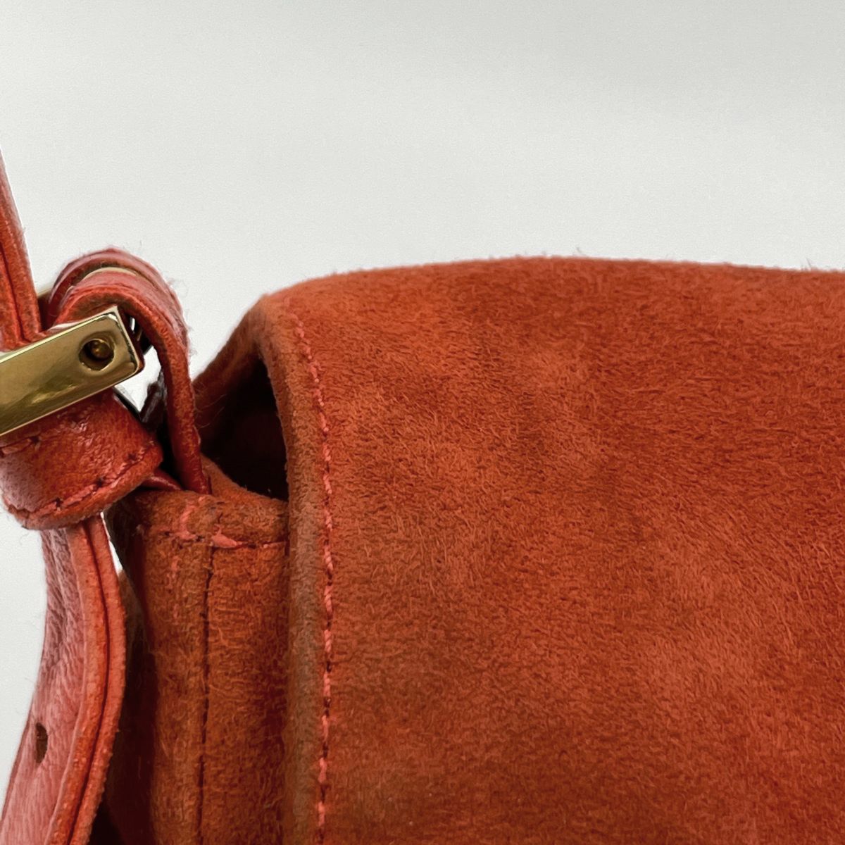 Fendi Shoulder Bag Zuccalogo Suede — view 6