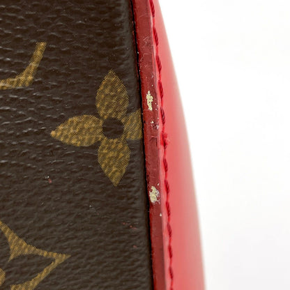 Louis Vuitton PM Handbag 2-Way Monogram Brown Coquelicot — view 4