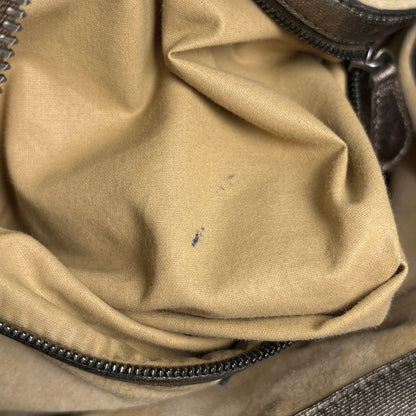 Bottega Veneta Shoulder Bag Intrecciato Leather Gold — view 8