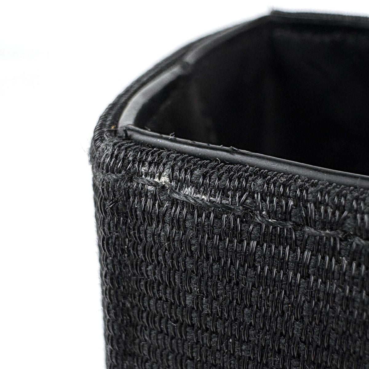 Dior Handbag Lady Cannage 2-Way Canvas Black — view 4
