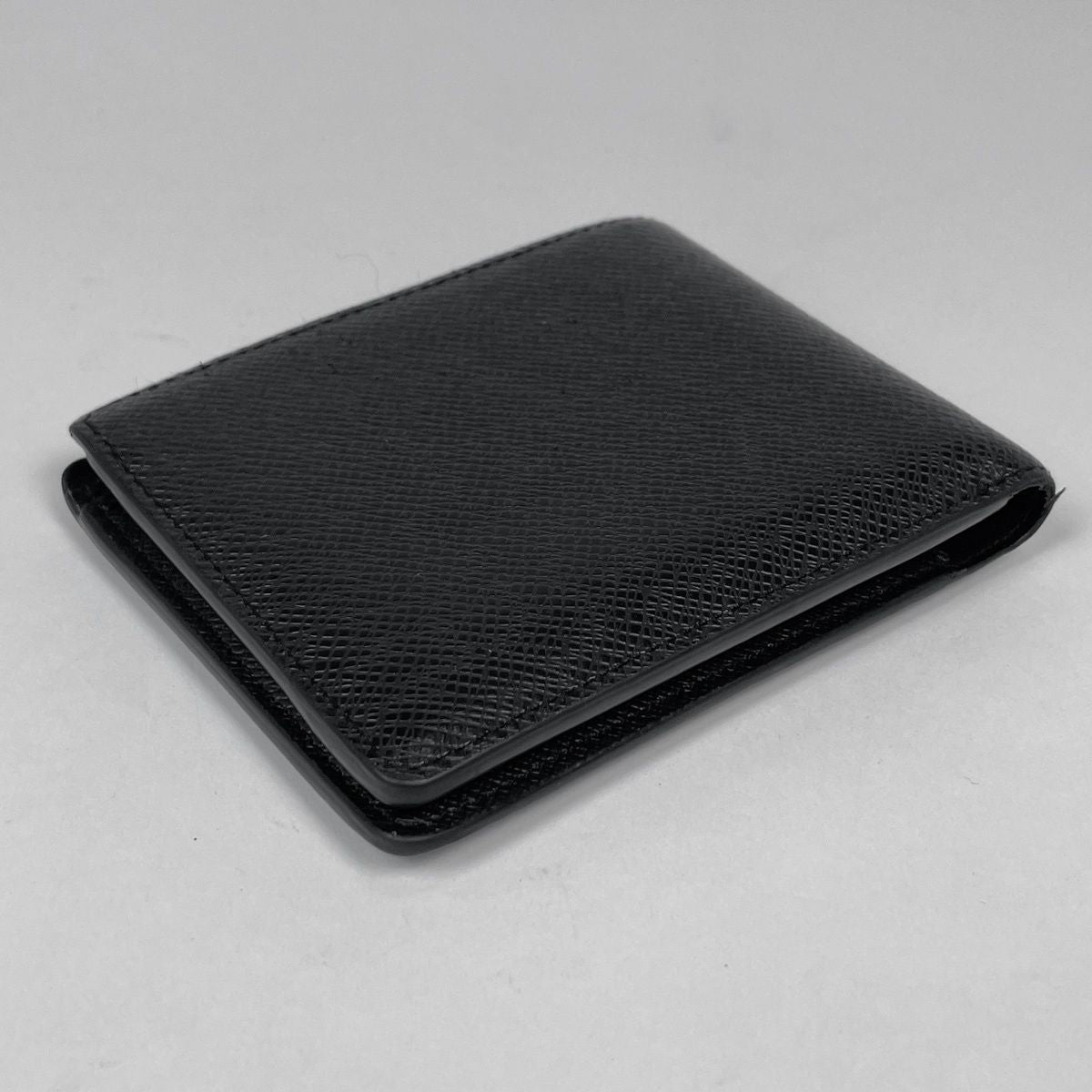 Louis Vuitton Portefeuille Multiple Fold Wallet Taiga Noir — view 2