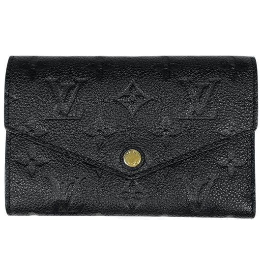 Louis Vuitton Portefeuille Curieuse Compact Trifold Wallet Monogram Empreinte