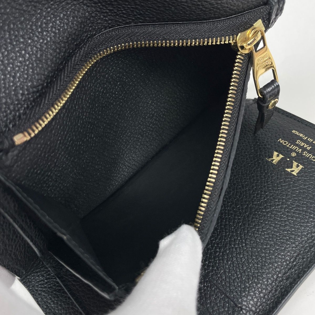 Louis Vuitton Portefeuille Curieuse Compact Trifold Wallet Monogram Empreinte — view 5