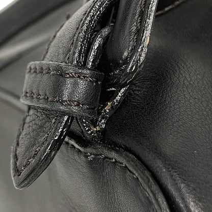 Chanel Backpack CC Logo Leather Black — view 5
