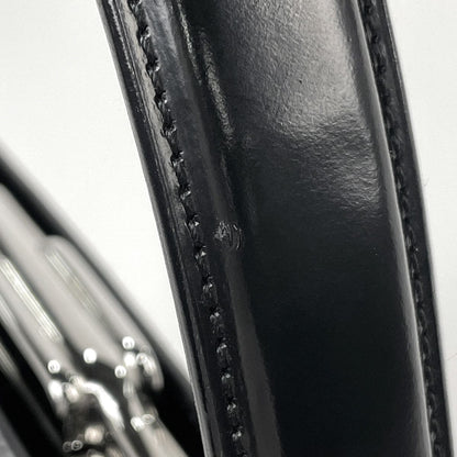 Cartier Handbag Kiss Lock Leather Black — view 5
