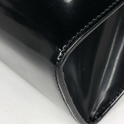Cartier Handbag Kiss Lock Leather Black — view 3
