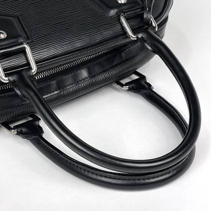 Louis Vuitton Bowling Montaigne PM Handbag Epi Noir — view 5