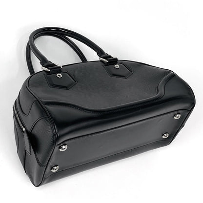Louis Vuitton Bowling Montaigne PM Handbag Epi Noir — view 2