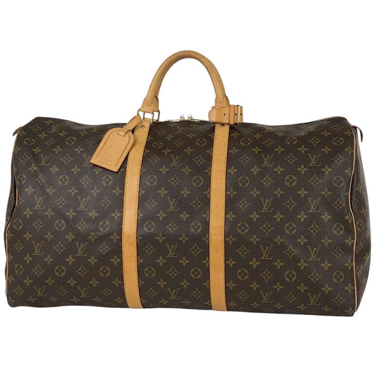 Louis Vuitton Keepall 60 Boston Bag Monogram Brown